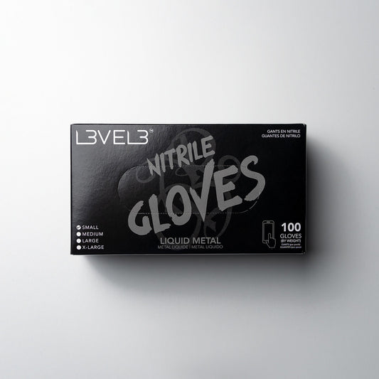 Level 3 Nitrile Gloves Liquid Metal